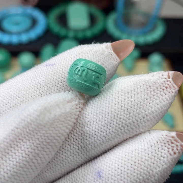 高瓷绿11mm六字老型