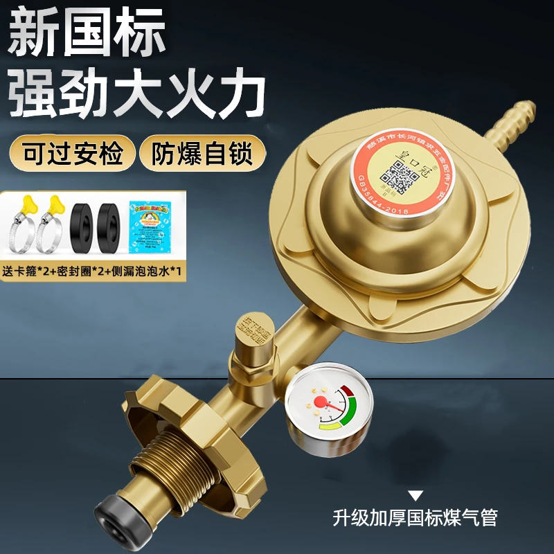家用天然气安全自闭阀新国标液化气减压阀煤气罐泄露安全阀自闭阀
