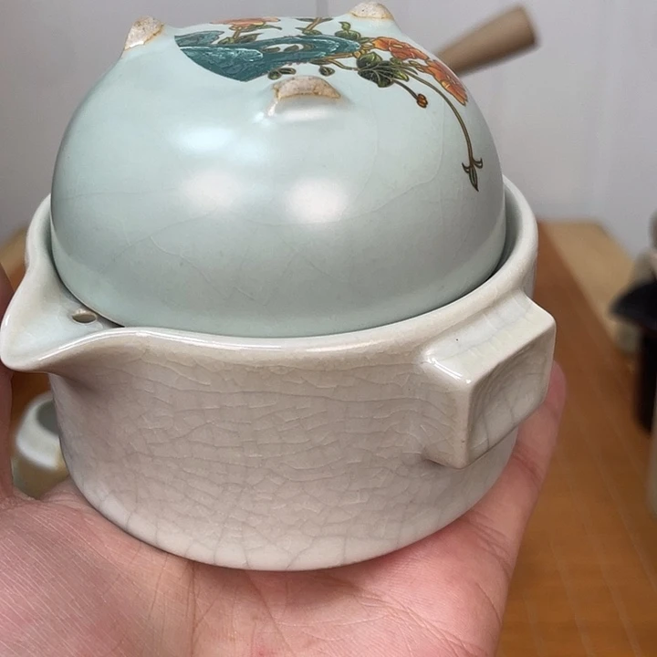老段烧陶瓷茶器！