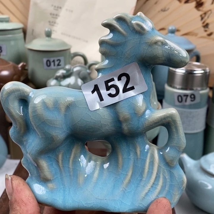 摆件原产地原矿釉微微瑕