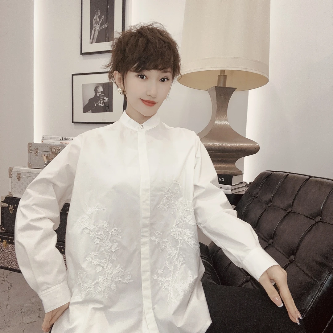 Betty Bairn【新月】高端定制极简衬衫上衣24B-BW6159