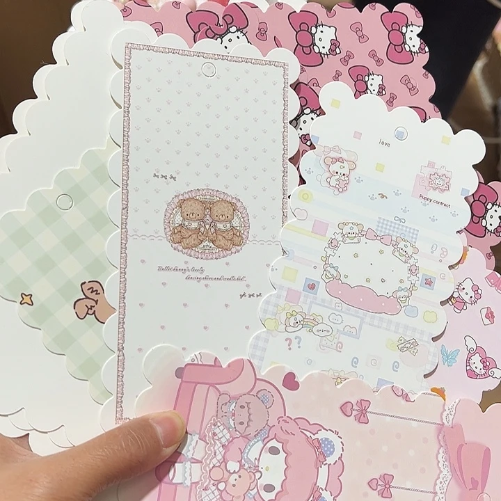 花边8×16混款100张