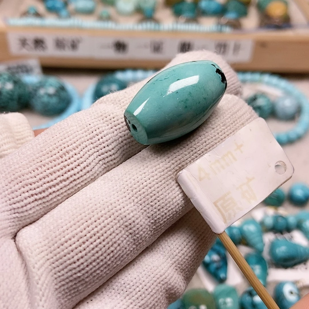 未镶嵌绿松石珠宝半成品