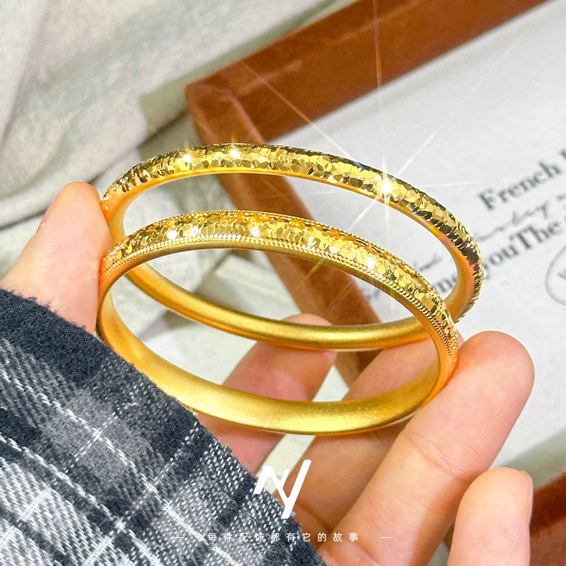 铜合金手镯 铜合金碎冰冰传承cnc爆闪蹦迪碎冰手镯