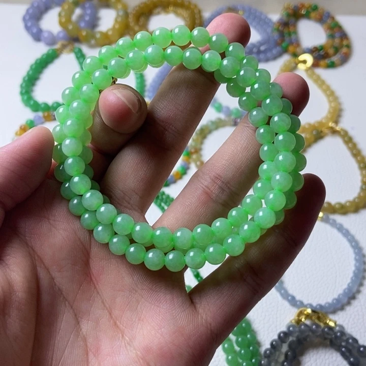 定制翡翠未镶嵌王炸卡6.5