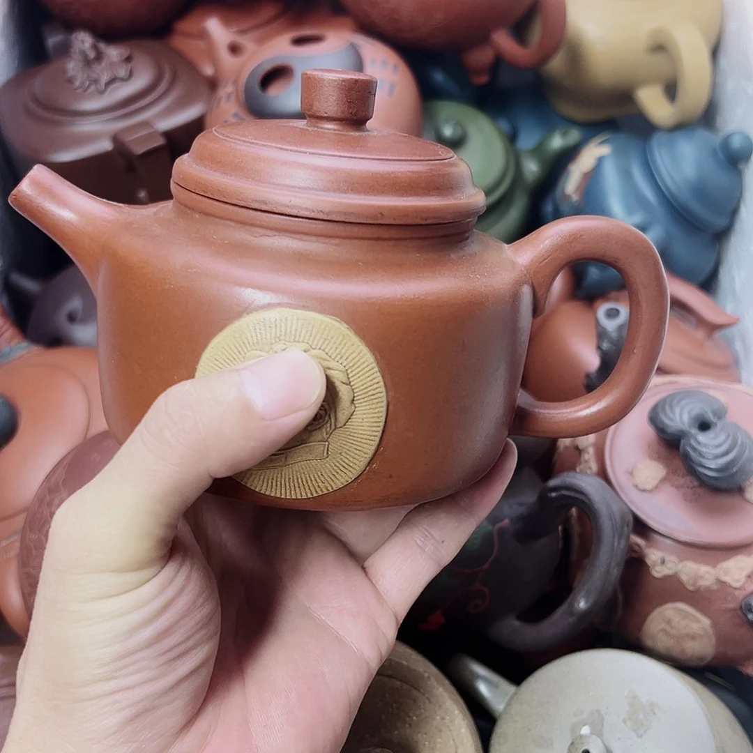 茶壶紫砂宜兴原矿紫砂壶450毫升25