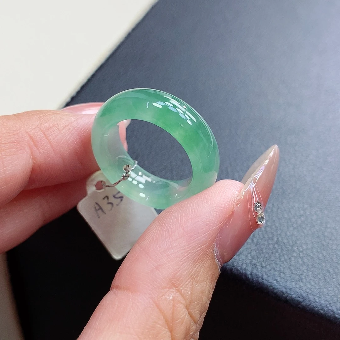 翡翠戒指未镶嵌12号