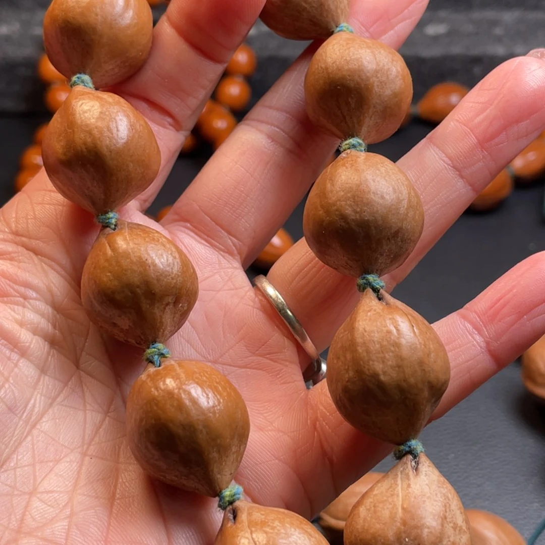 橄榄核手串/手链原生态油核正圆料2.0
