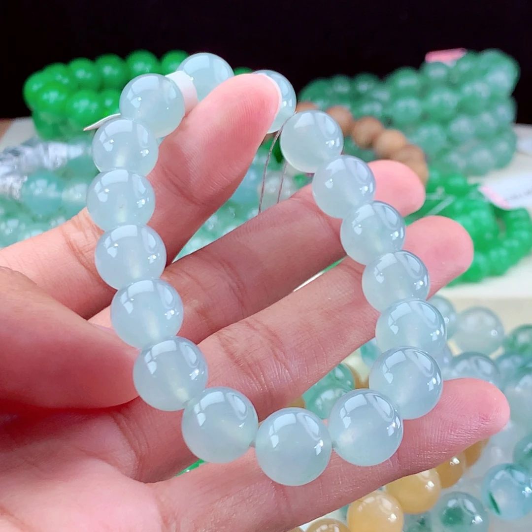 未镶嵌手链翡翠天然