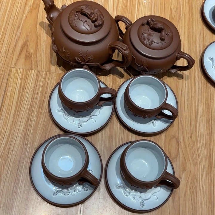 阿***云紫砂茶杯紫砂艺术作品