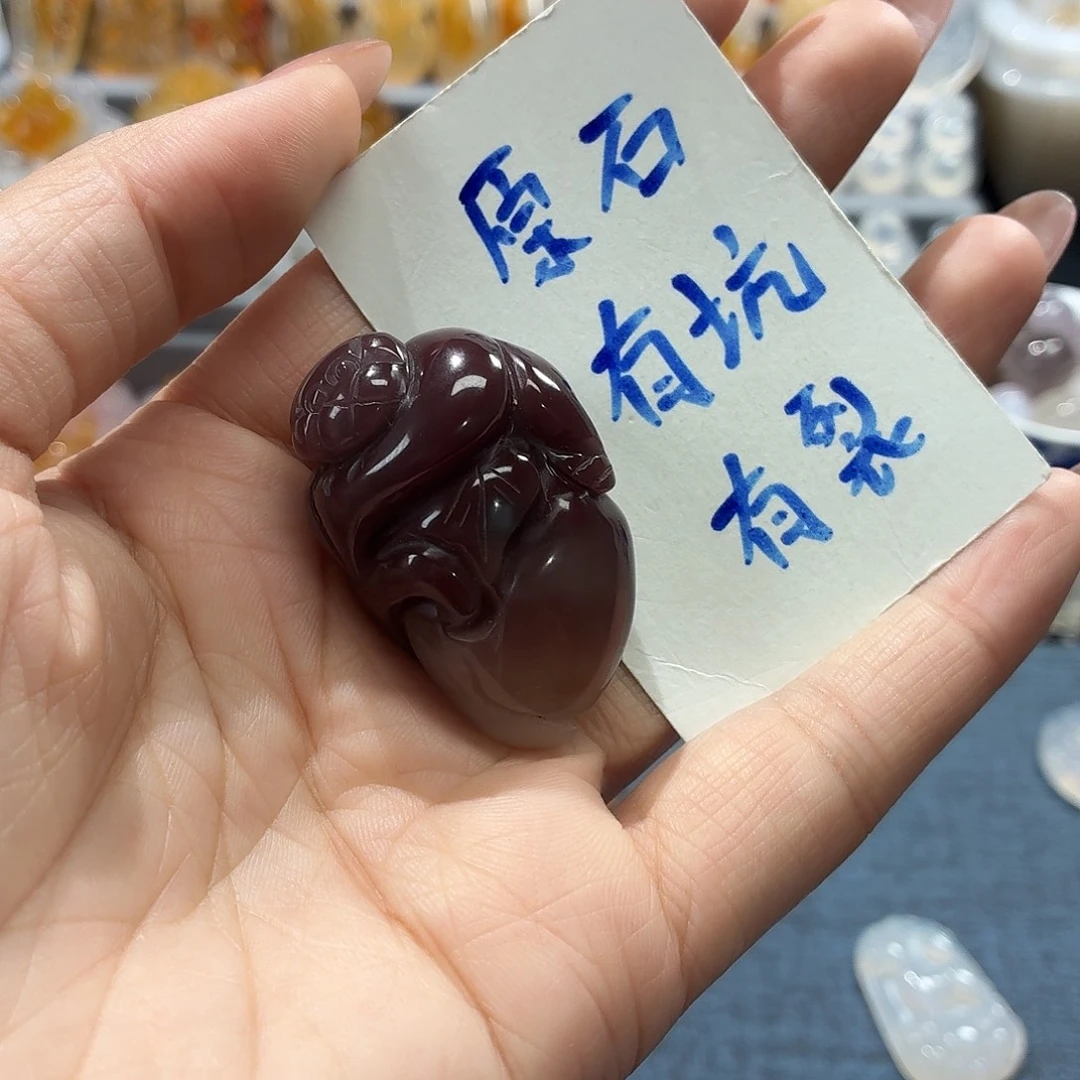 玛瑙/玉髓未镶嵌颈饰