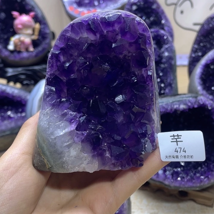 未镶嵌珠宝半成品紫晶
