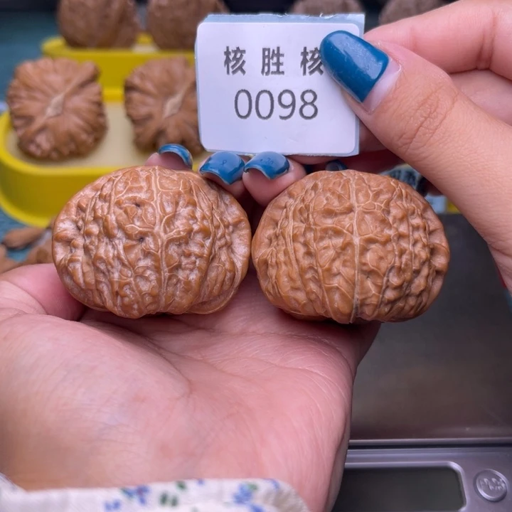 把件文玩核桃南瓜墩45.0098