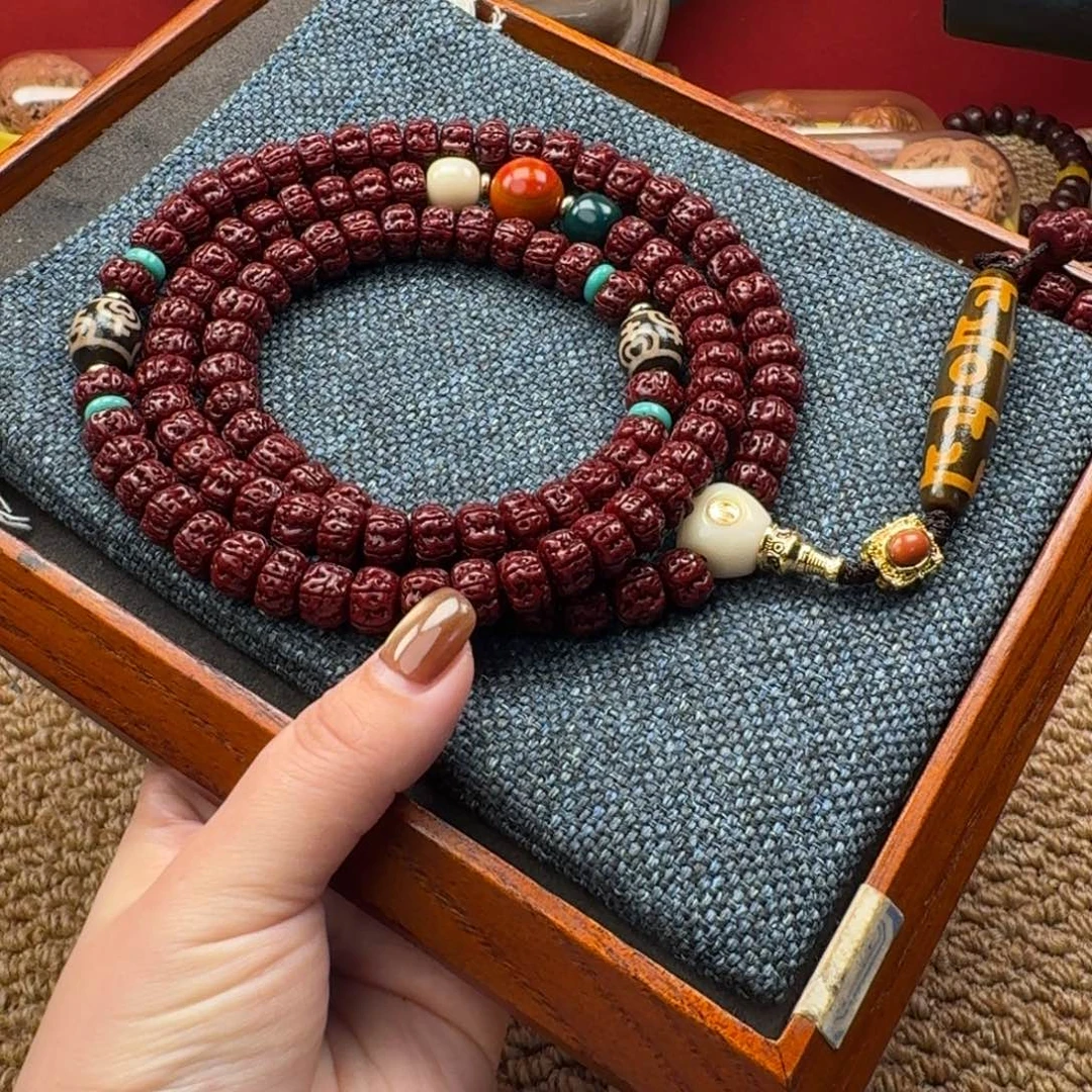 知***叶吊坠金刚菩提黑金