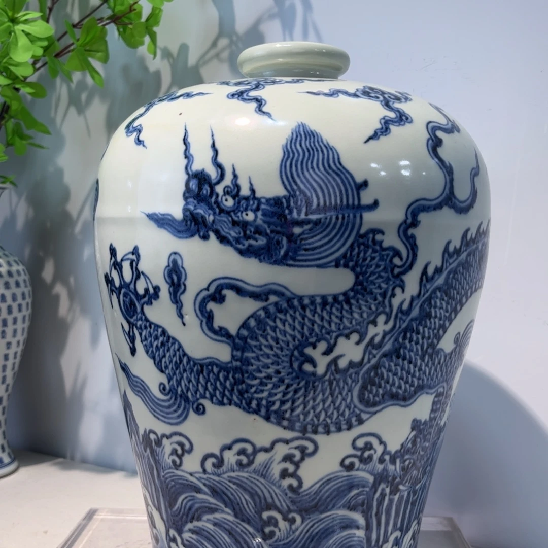 光***酥摆件瓷器工艺品摆件青花