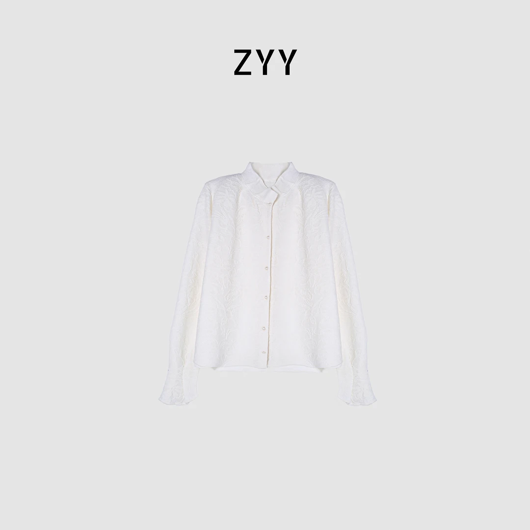 ZYY【雾海之苔】2025/S新款气质百搭毛衣衬衫X25DMY05822