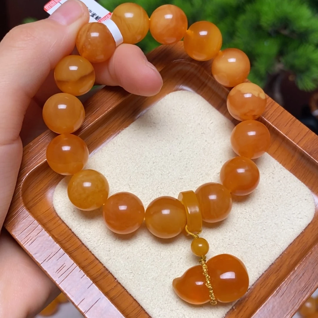 【闪购商品】未镶嵌蜜蜡手链手串