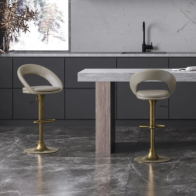 吧台椅设计师款原创椅子椅子餐椅7369高脚凳子高凳子