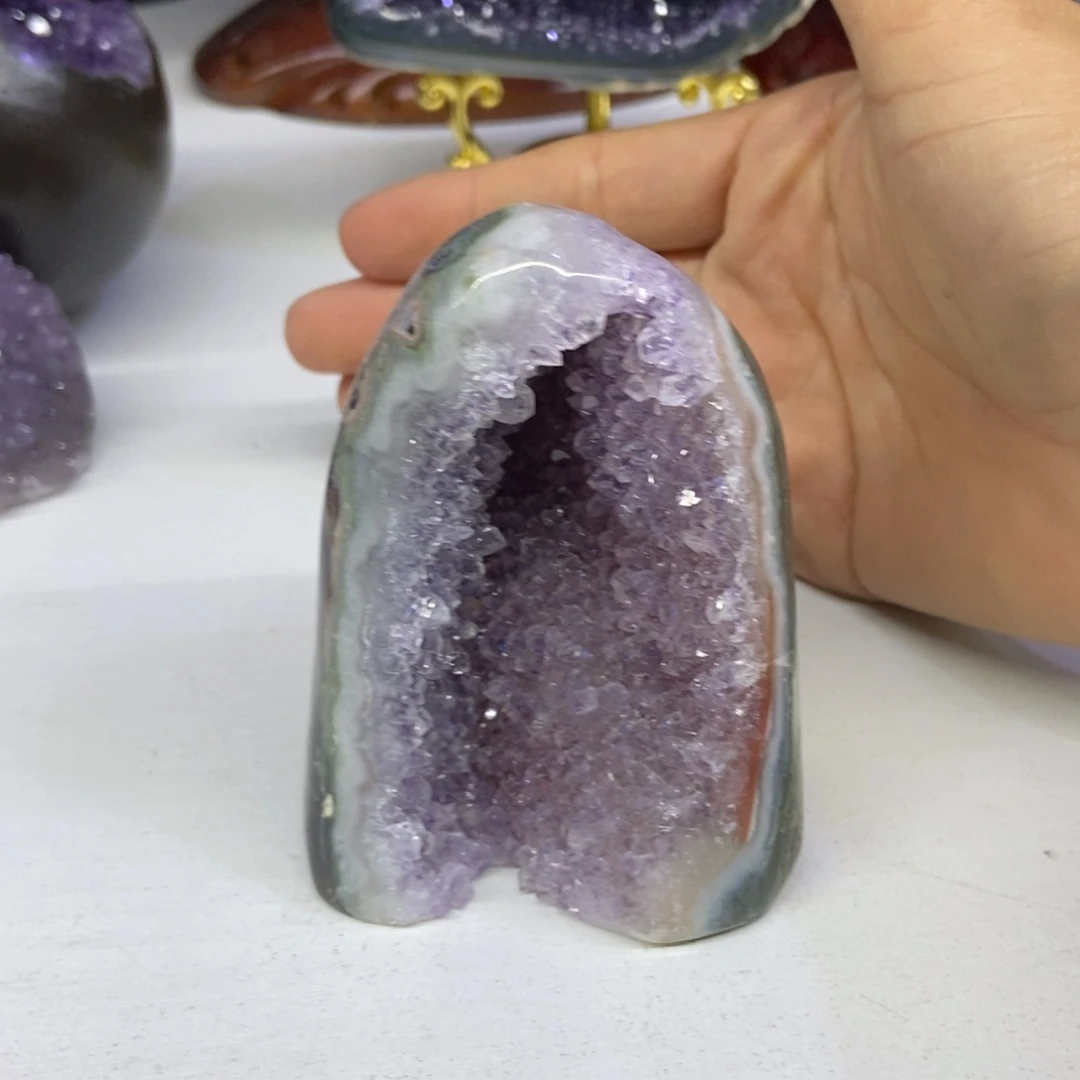 紫晶大型摆件（非配饰）未镶嵌小潘