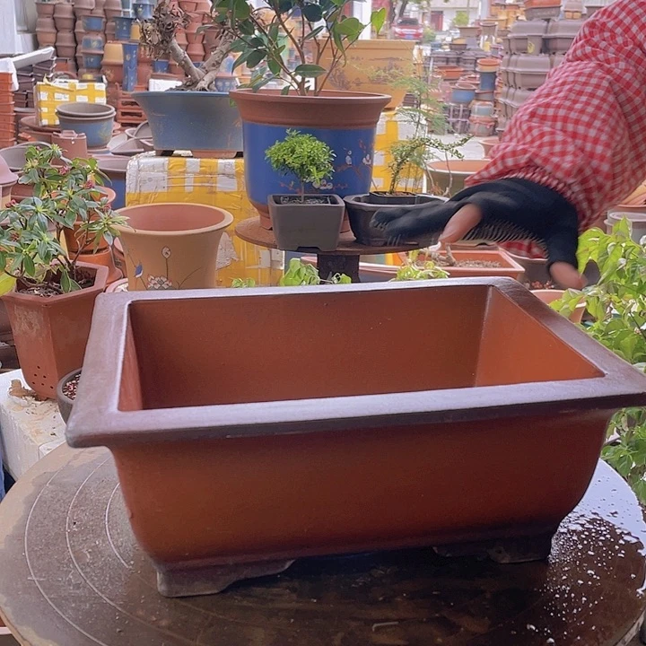 紫砂宜兴紫砂仿古马槽32