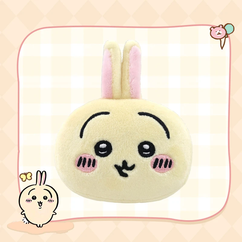 TOPTOYchiikawa软软大脸毛绒系列可爱潮玩盲盒乌萨奇三小只正版