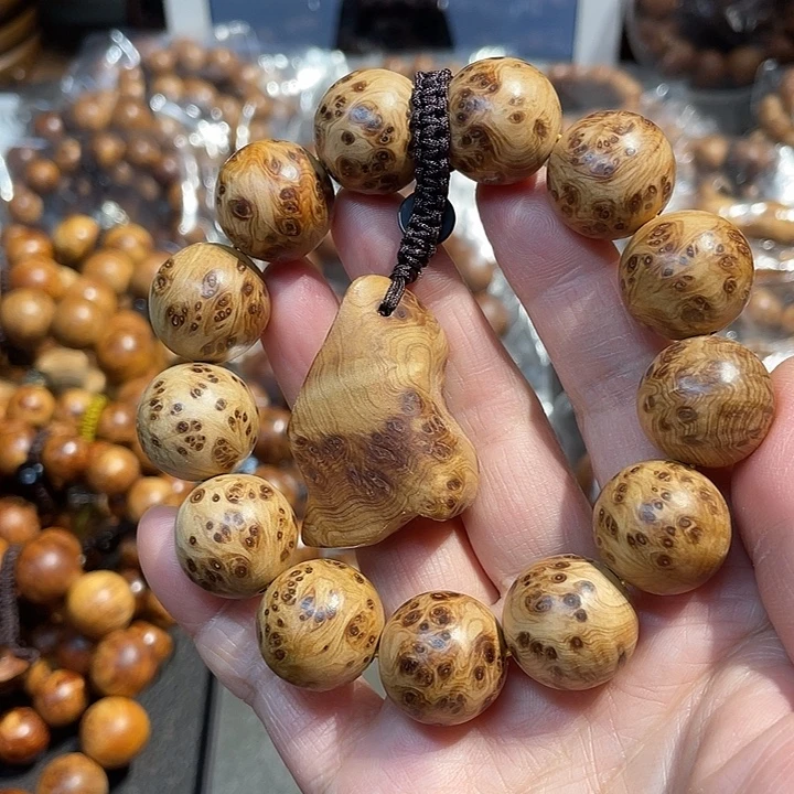 柏木（崖柏）手串/手链18留疤