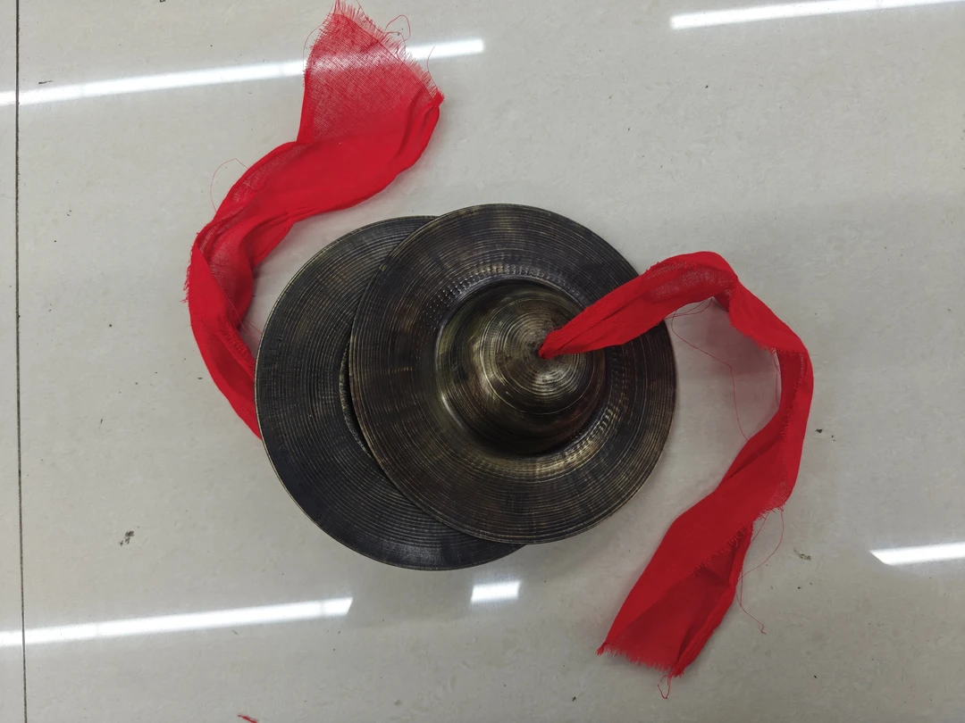 大镲小镲13至20公分京镲小铰子手工青铜道场用品民间乐器清脆水镲