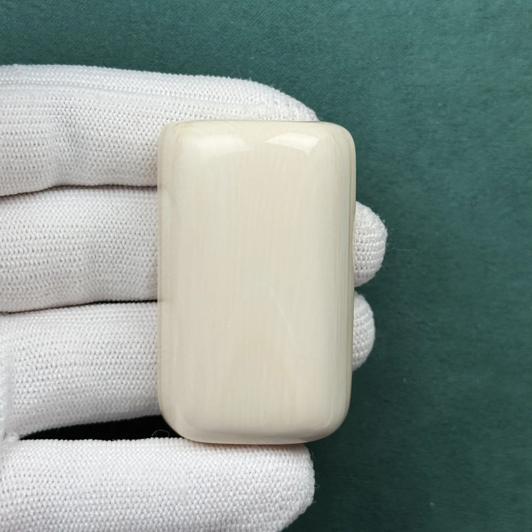 E72-31天然猛犸牙 肥皂 30.9*49.3*17.8mm 支持复检假一罚十