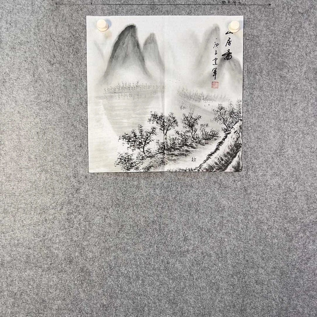 国画637 花鸟在此鸣叫的日子