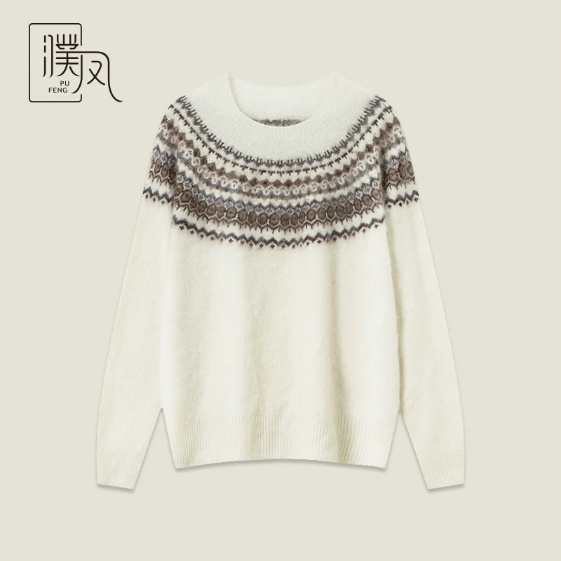 半高领常规款常规提花厚款衫秋冬打底圆领针织1843