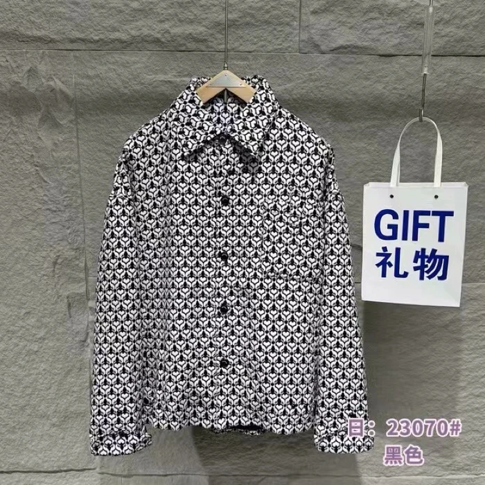 【23070】新款宽松阔版休闲百搭衬衫23070*88