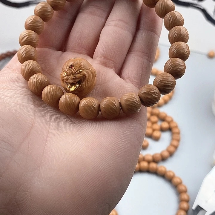 猴头核桃吊坠?*光云锦➕舔