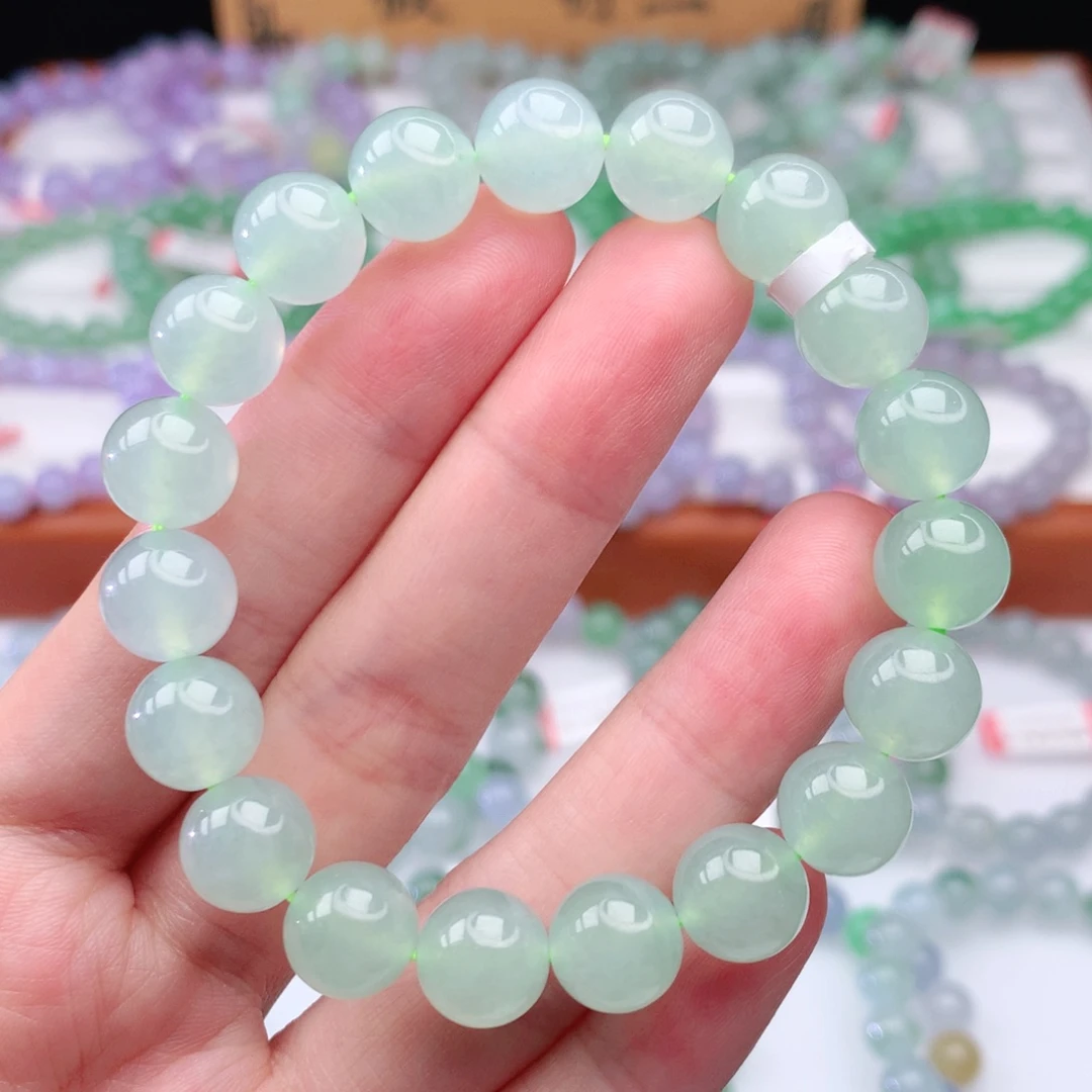 翡翠手链未镶嵌翡翠10mm