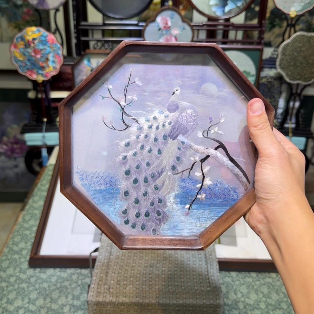 薰***草刺绣手工苏绣工艺