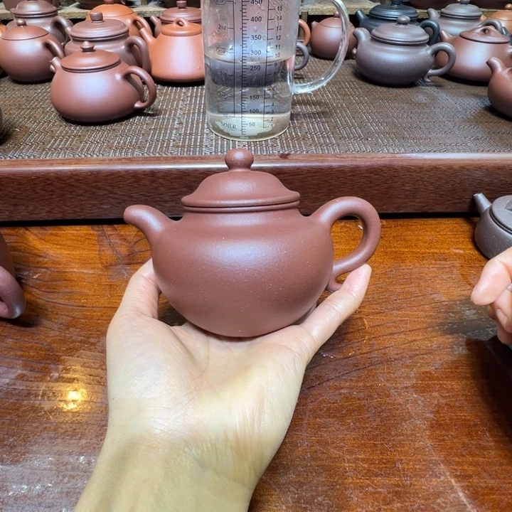 紫砂茶壶宜兴紫砂壶半手工艺