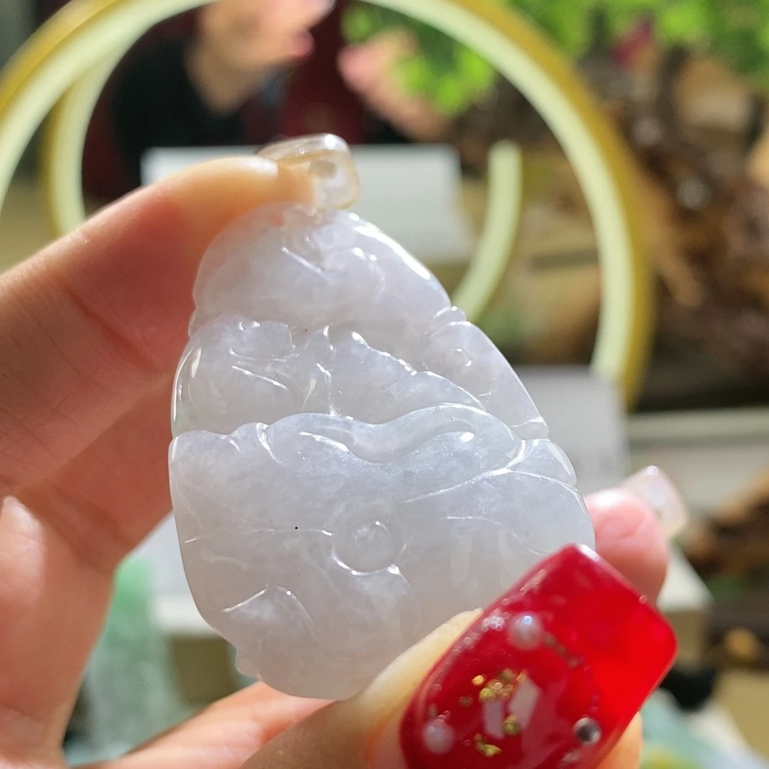 【闪购商品】翡翠颈饰未镶嵌鱼