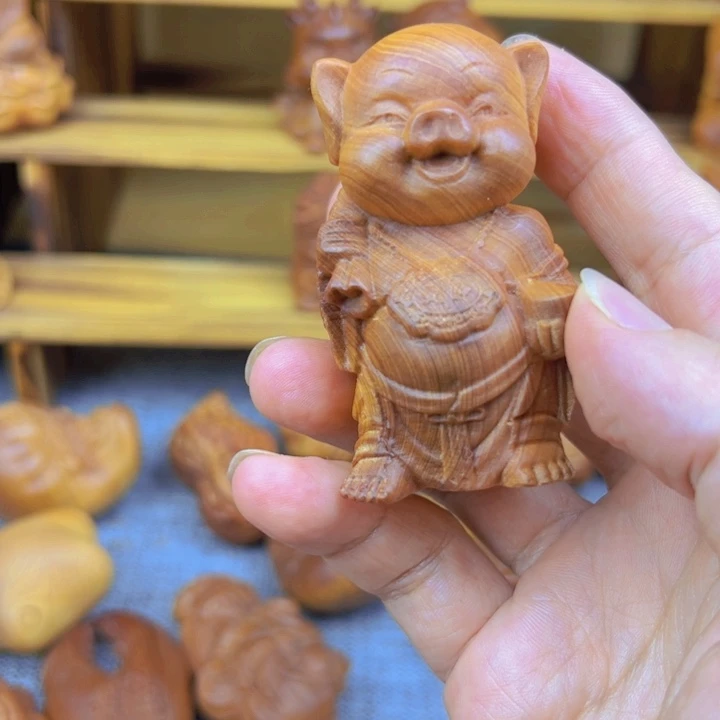 柏木（崖柏）崖柏手把件