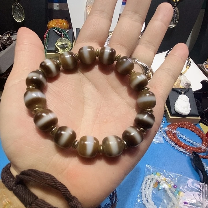 白玉菩提吊坠36男女同款