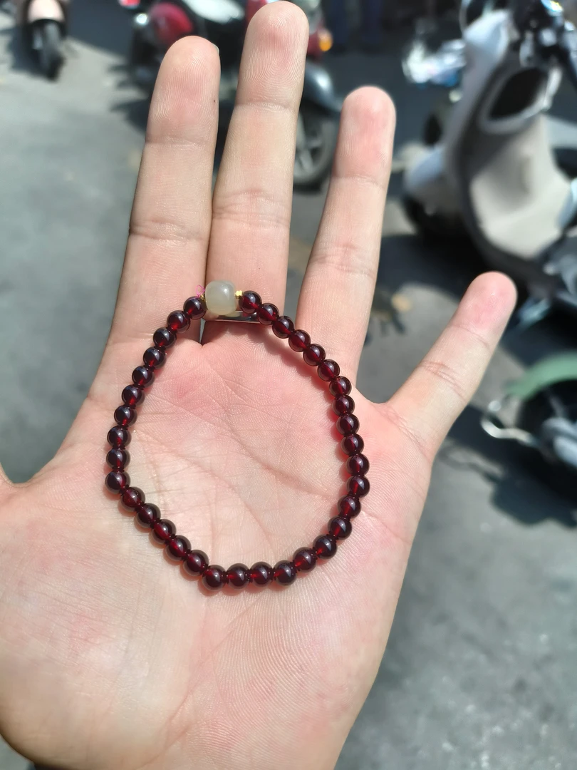 石榴石单圈 卡5mm 拍一发一