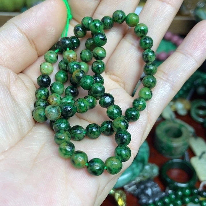 卡6左右黄加绿万能链一条70颗