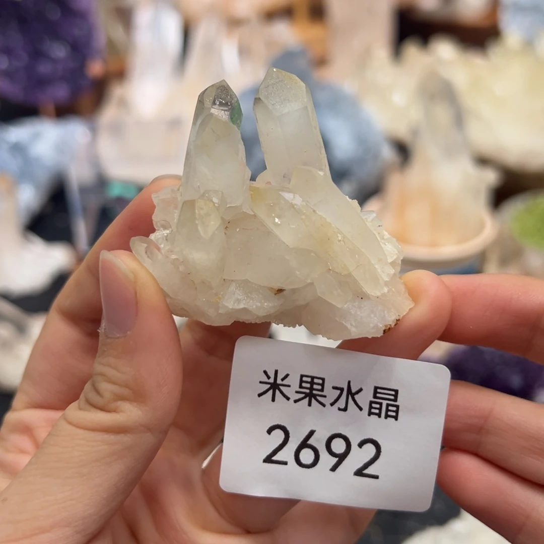 水晶未镶嵌珠宝半成品