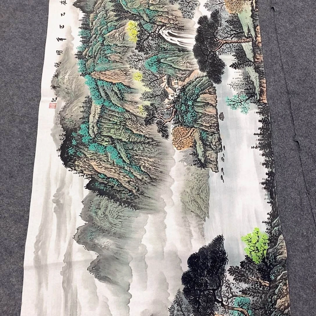 国画国画手绘作品