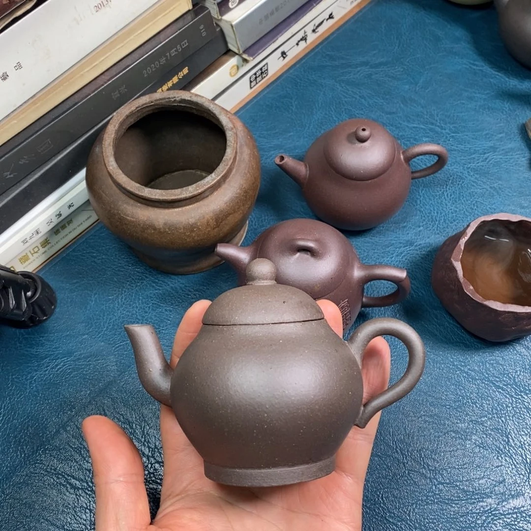 紫砂茶壶150cc全手工高士