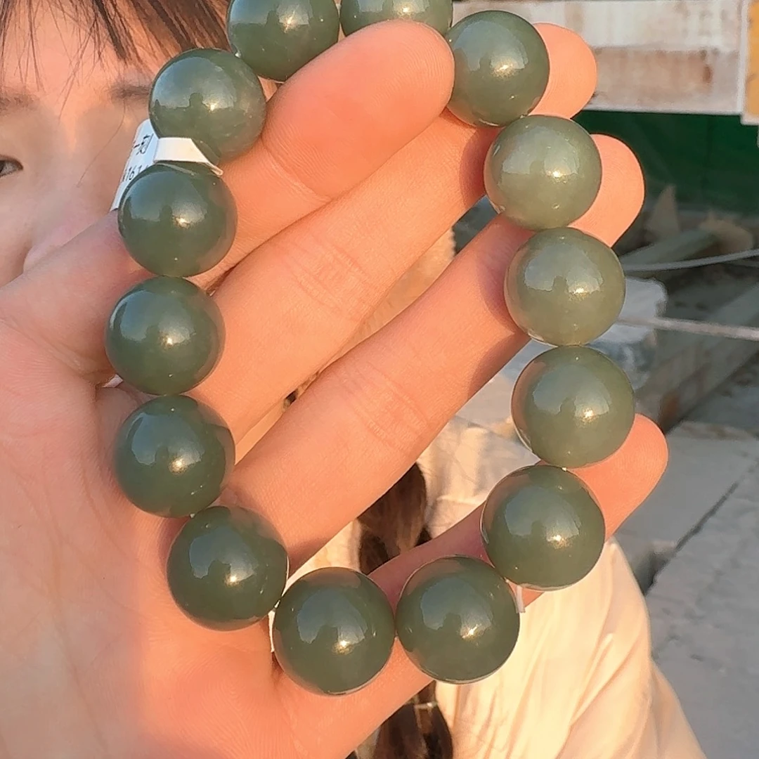 和田玉手串未镶嵌