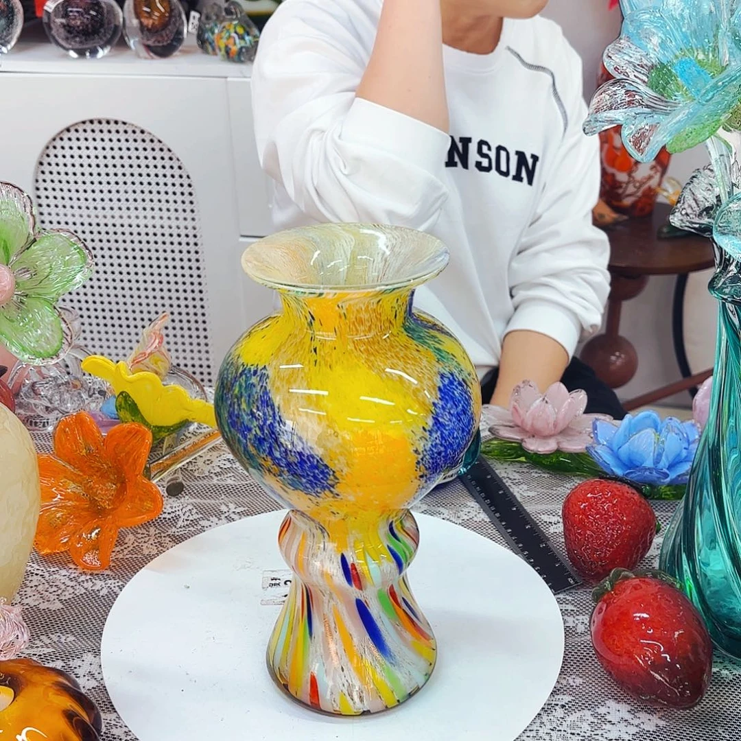 琉璃花瓶花器艺术品