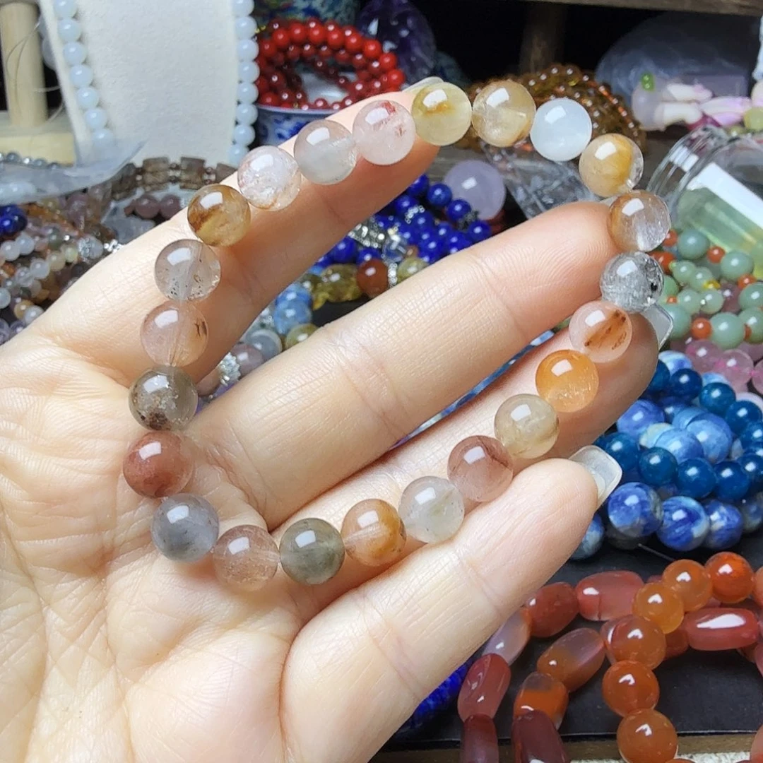 手链水晶未镶嵌兔毛手链