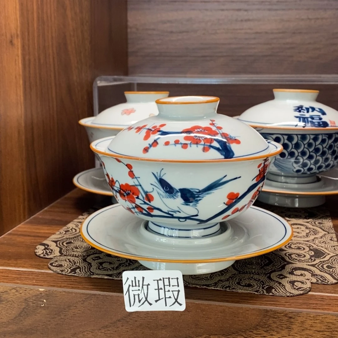 釉下彩手工绘制手工绘制