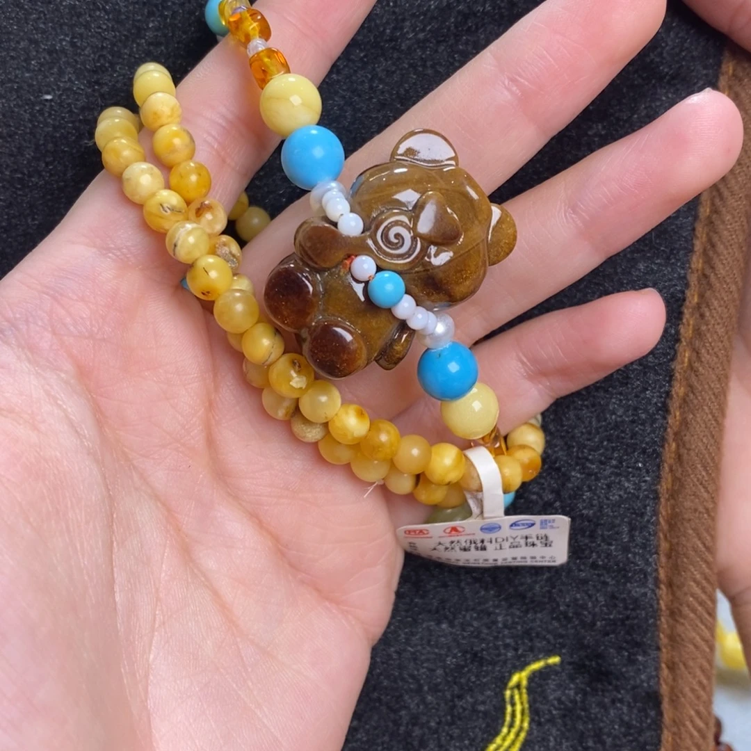 琥珀未镶嵌裸石蜜蜡