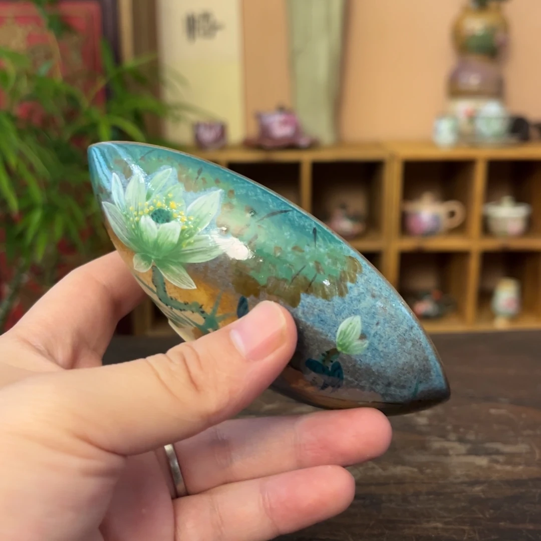 柴烧手工手绘陶瓷