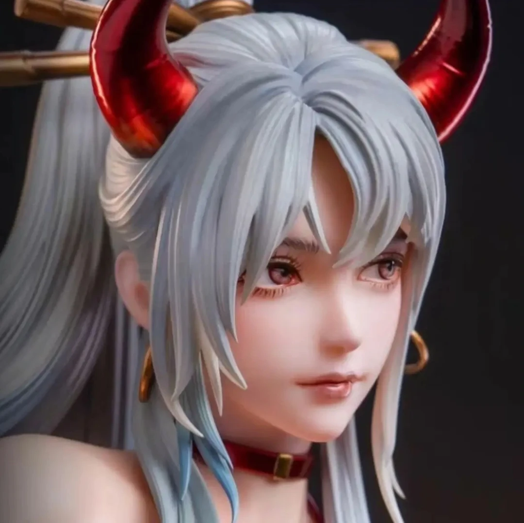 【造物严选】21cmHK和服大和坐姿毛毯海贼王凯多女儿GK模型手办摆件